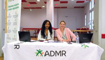 Parmi les recruteurs, Marsile (resp RH ADMR) et Caroline (Resp. du secteur ADMR)