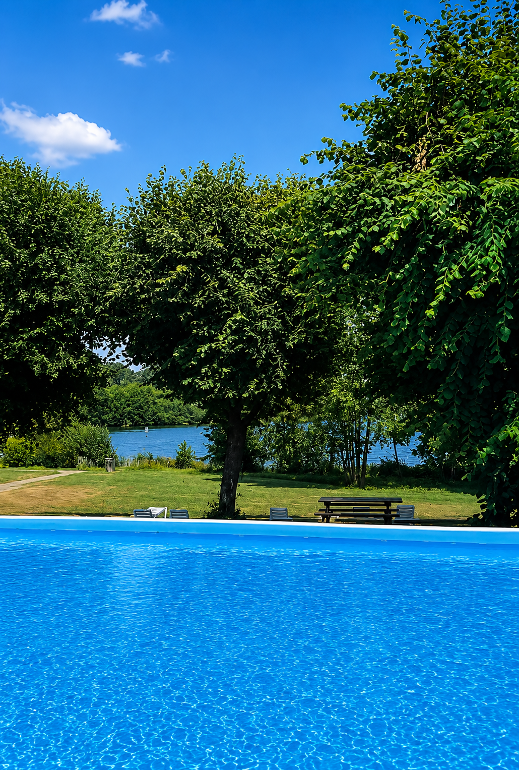 L'ensemble de la base de loisirs est accessible dès 4,60 € pour les enfants et 6,85 € pour les adultes. L'entrée est gratuite pour les moins de 3 ans. Short de bain interdit. Port du maillot de bain obligatoire. Animaux interdits. - Écho de Brou